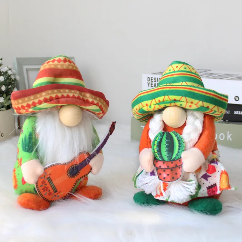 Creative Hat Faceless Old Man Ornaments