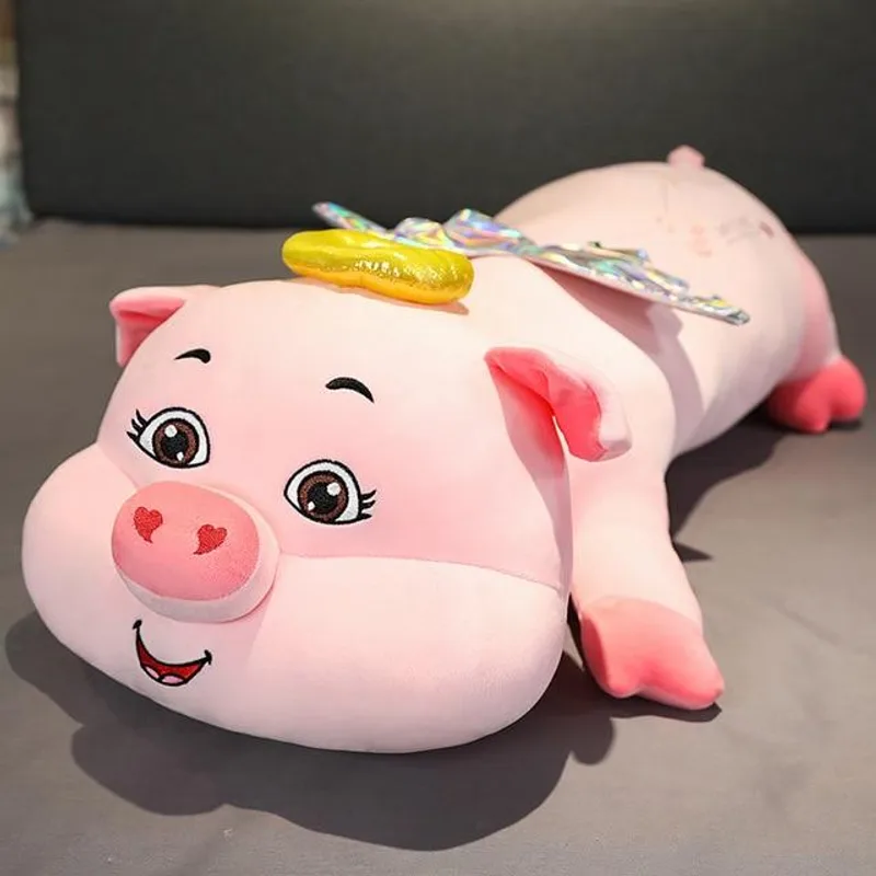 Pink Angel Pig Doll Down Cotton Plush Toys