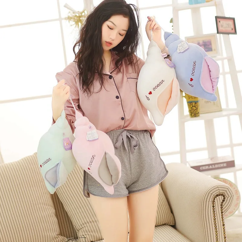 Cartoon conch plush toy