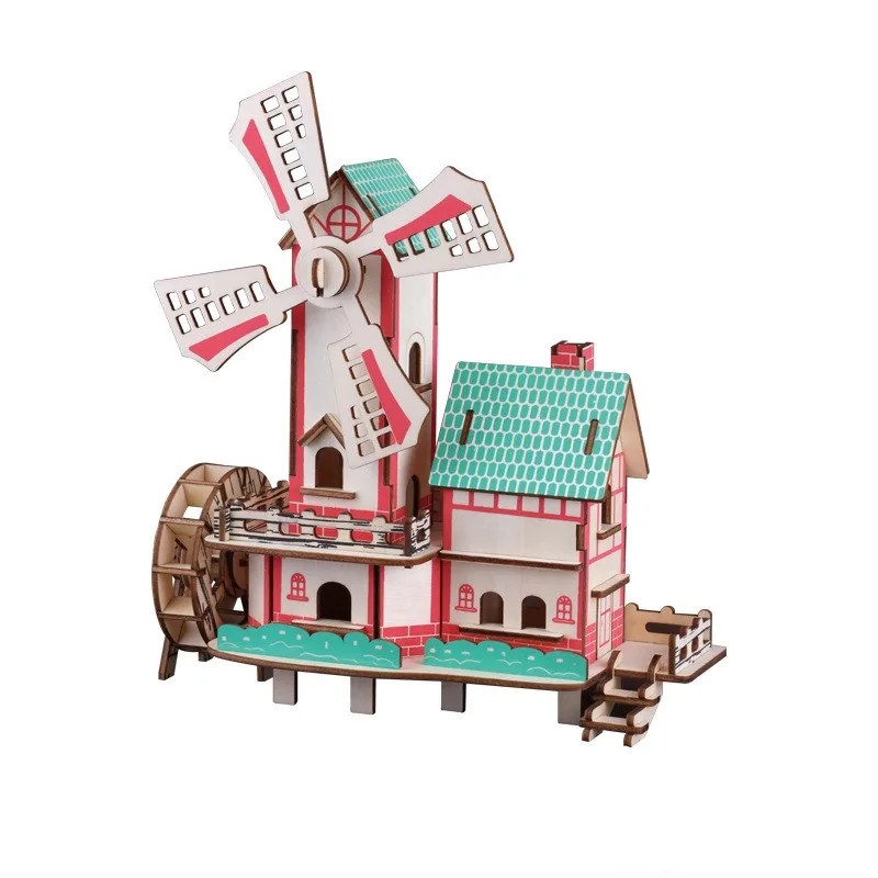 3D Jigsaw Puzzle Children Assemble Toys By Hand