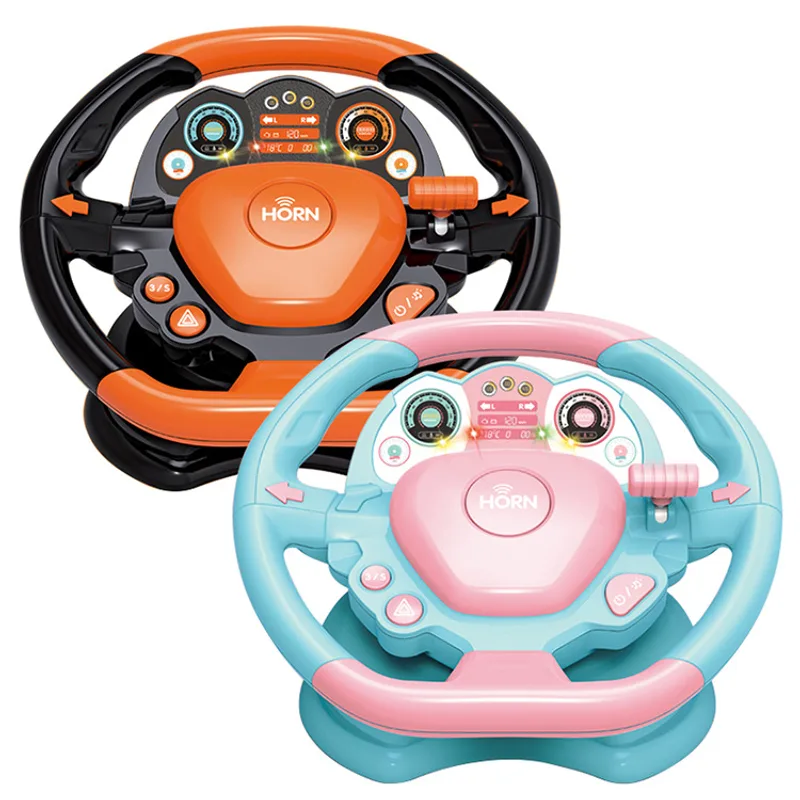 Children's simulation driving car steering wheel