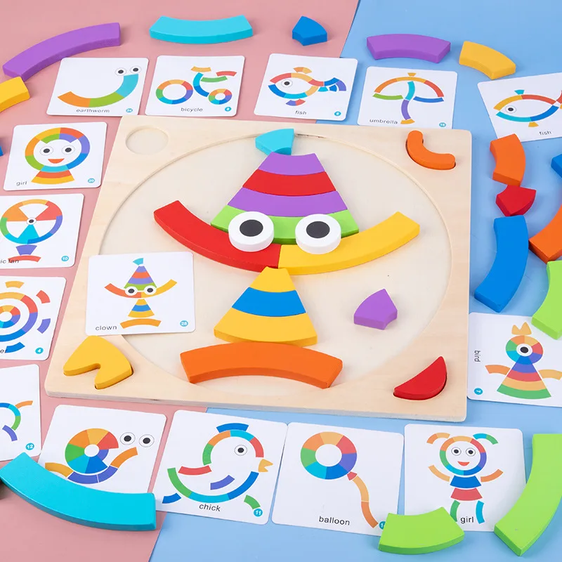 Rainbow Creative Building Blocks 0.75 Early Education Toys