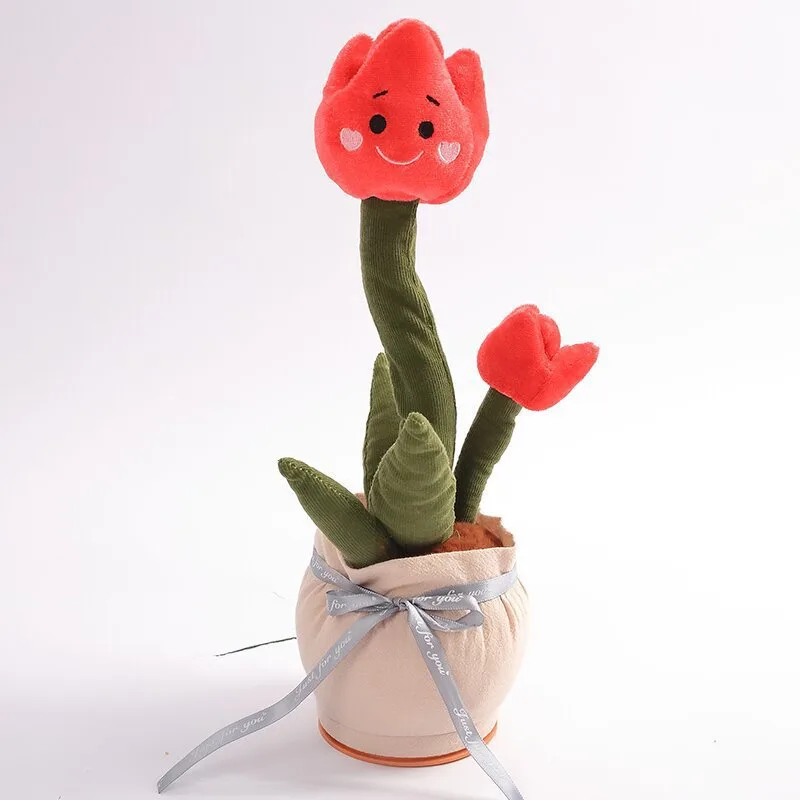 Enchanting Tulip Twist Music Song Living Room Decoration