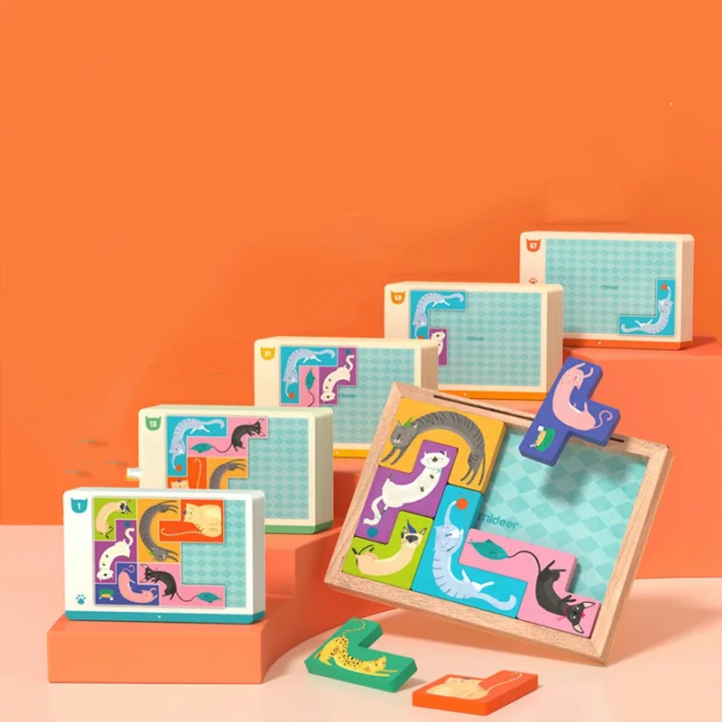 Children's Geometric And Logical Thinking Training Board Game Toy