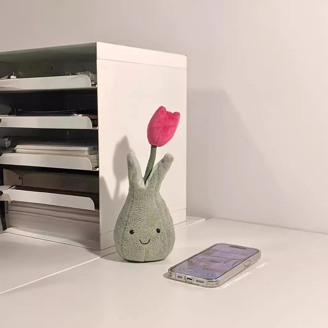 Tulip Potted Plush Toy Doll