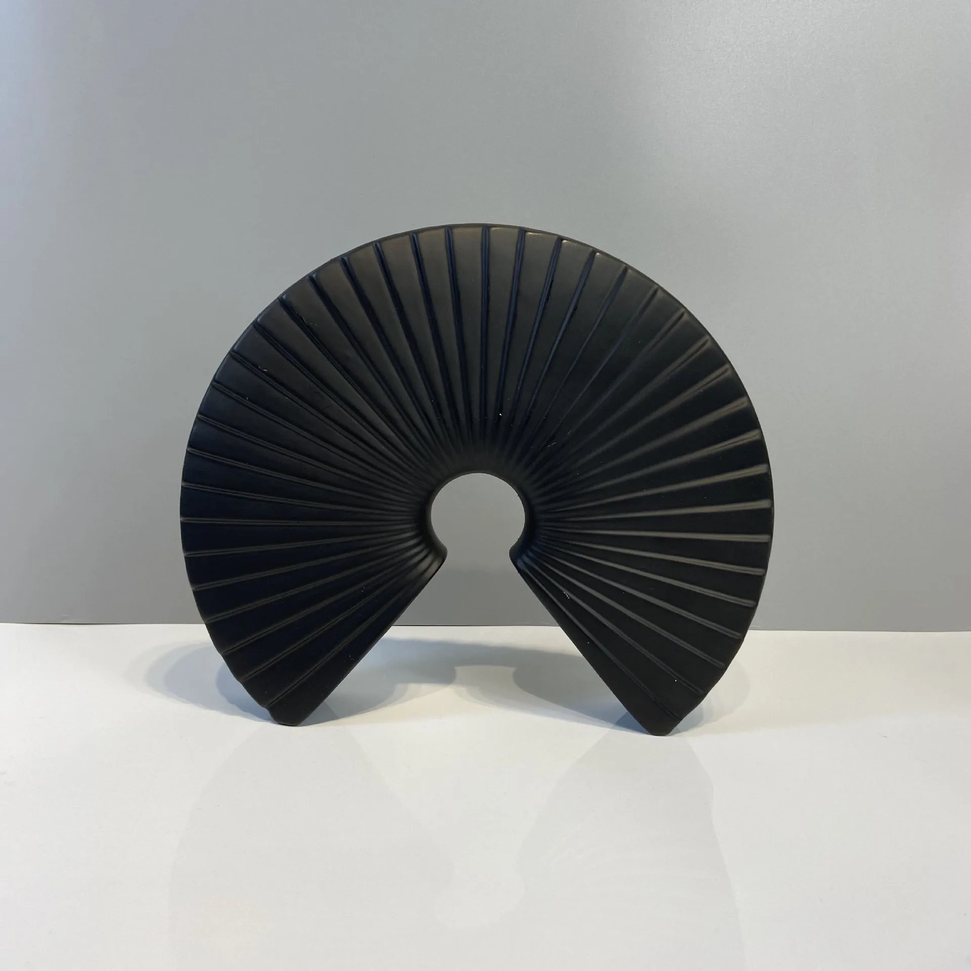 Fan-shaped Decoration Model Room Soft Decorations