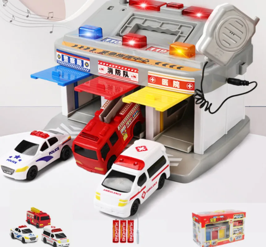 Parking Lot Of Children's Emergency Command Center