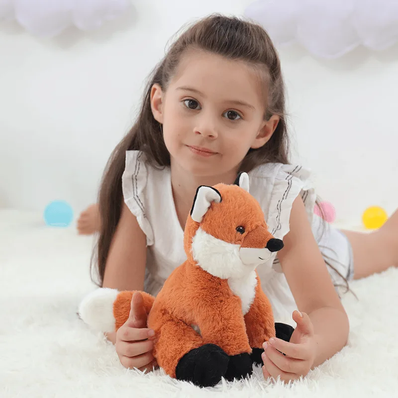 Cute Fox Plush Toy Gift Soothing Doll
