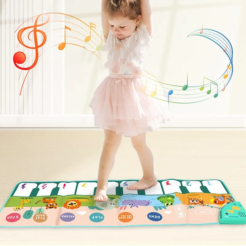 Children's Multifunctional Fun Animal Music Game Carpet