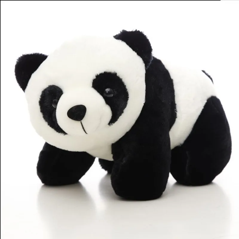 Cute Gift Lying Pose Giant Panda Plush Toy Panda Figurine Doll