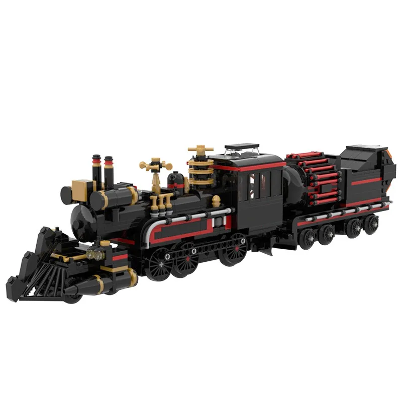 Small Particles Puzzle Toy Building Blocks MOC-41639 Back To The Future-Time Train