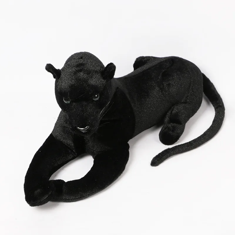 Simulation Panther lying leopard doll plush toys one on behalf of delivery online distribution