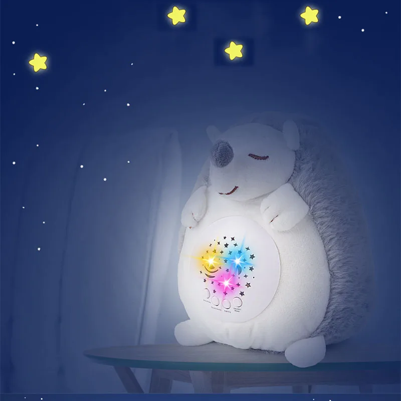 Projection Light Music Plush Toy