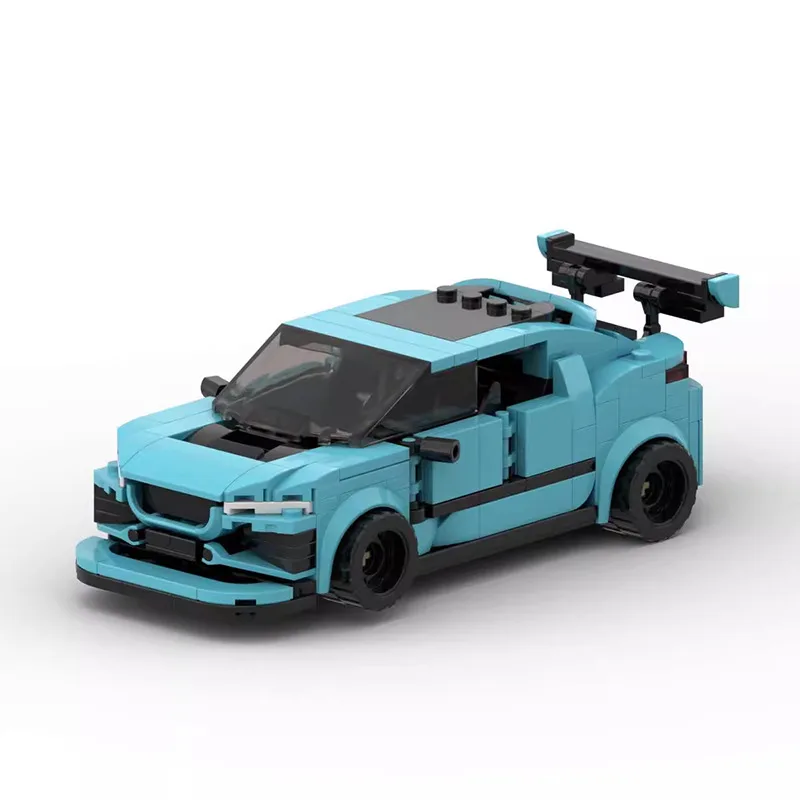 MOC Building Blocks Luxury Trailer Splicing Toy Gift Car Model Gift