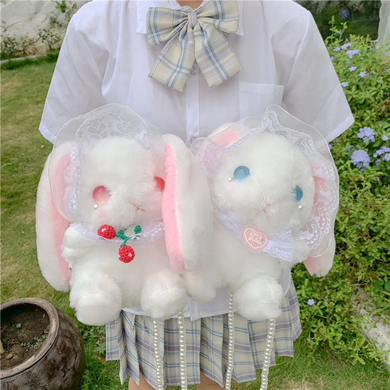 Girl Pearl Chain Bag Cartoon Shoulder Messenger Bag