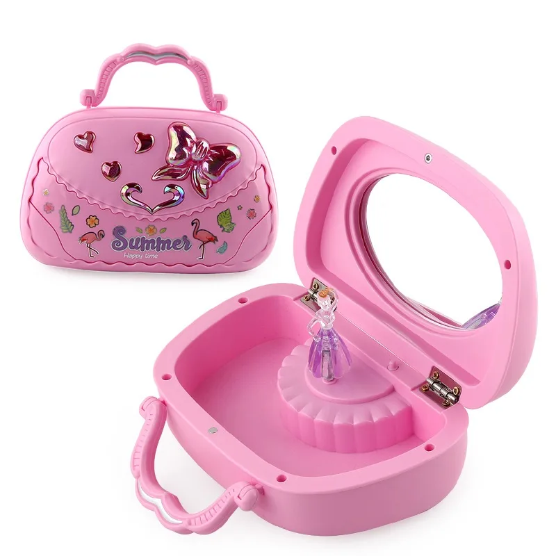 Creative Christmas Rotating Ballet Portable Music Box Ornaments