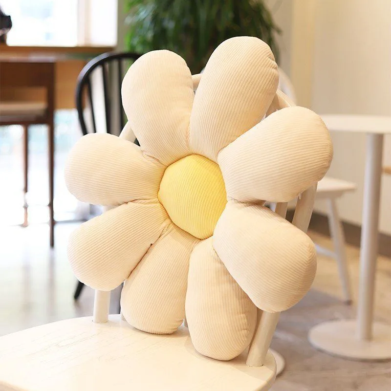 Daisy Flower Cushion Office Car Bay Window Cushion