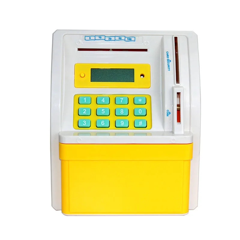 Smart ATM Automatic Rolling Money Piggy Bank