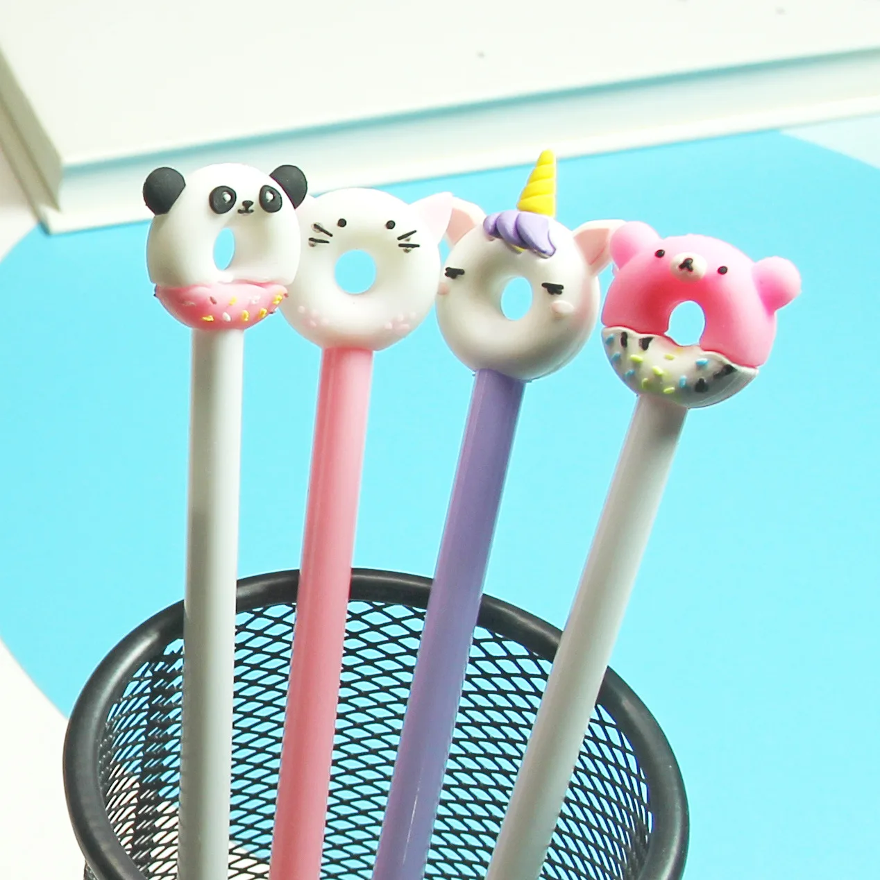 Cartoon Donut Shape Gel Pen