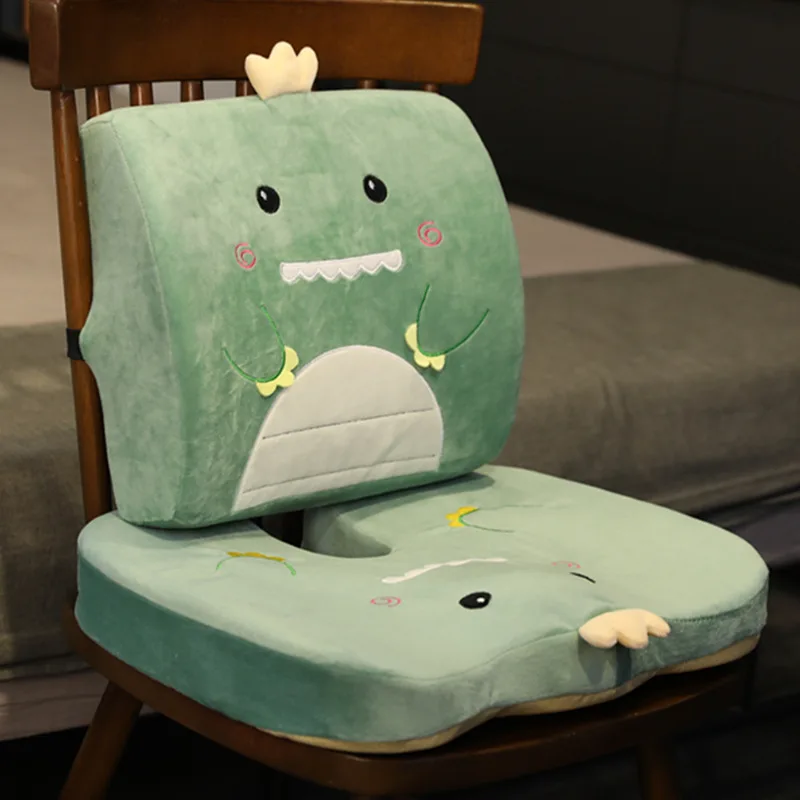 Memory Foam Cushion Office Sedentary Cushion Backrest