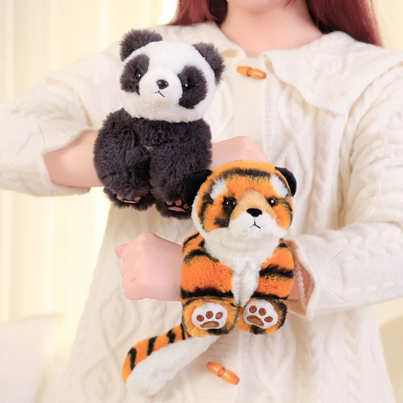 Cute Small Animal Plush Toy Ring Pop Children's Gift Wrist Accessories
