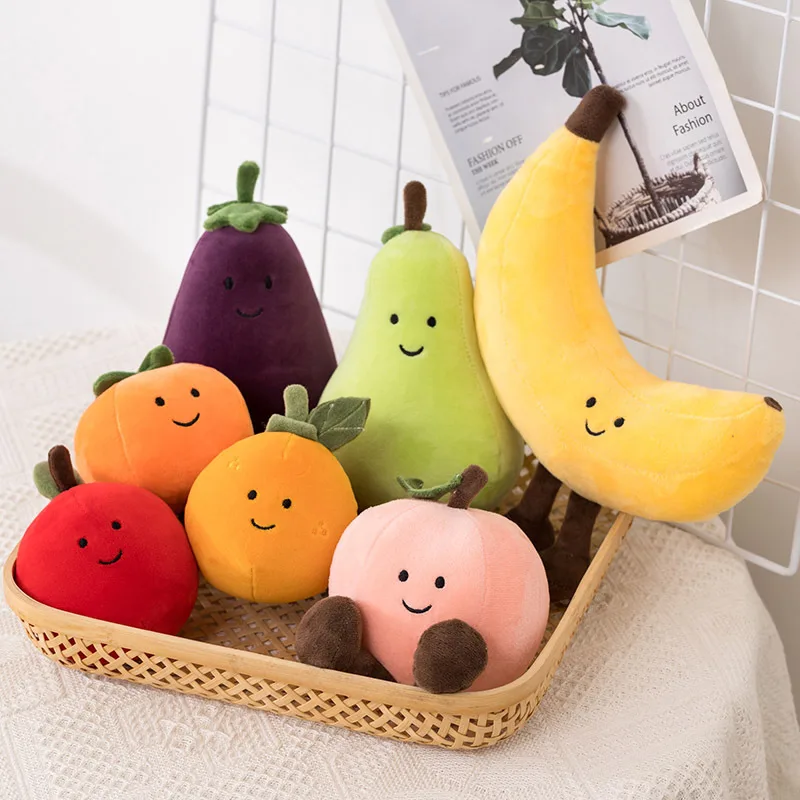 Children's Simulation Fruit Party Doll Plush Toy