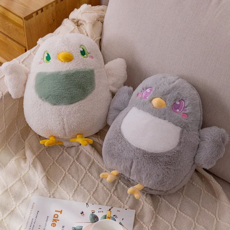 Simulated Titmouse And Bird Toy Plush Doll