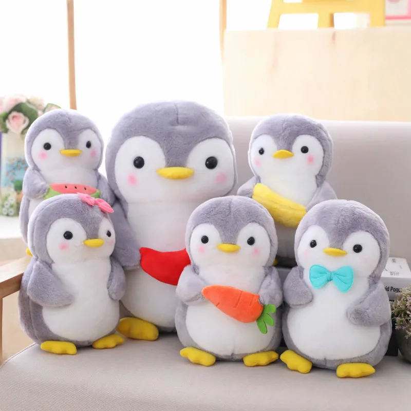 Cute Fruit Penguin Plush Toy Doll Ragdoll Birthday Gift