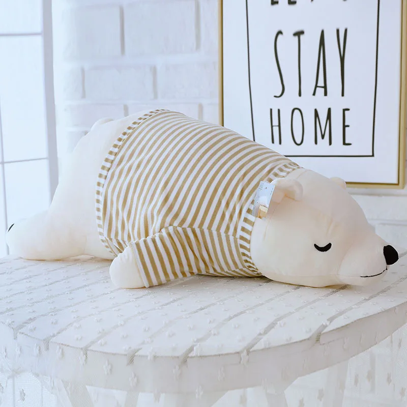 Polar bear plush toy