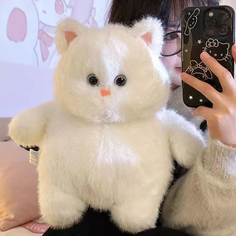 Sister Meow Plush Toy White Cat Doll