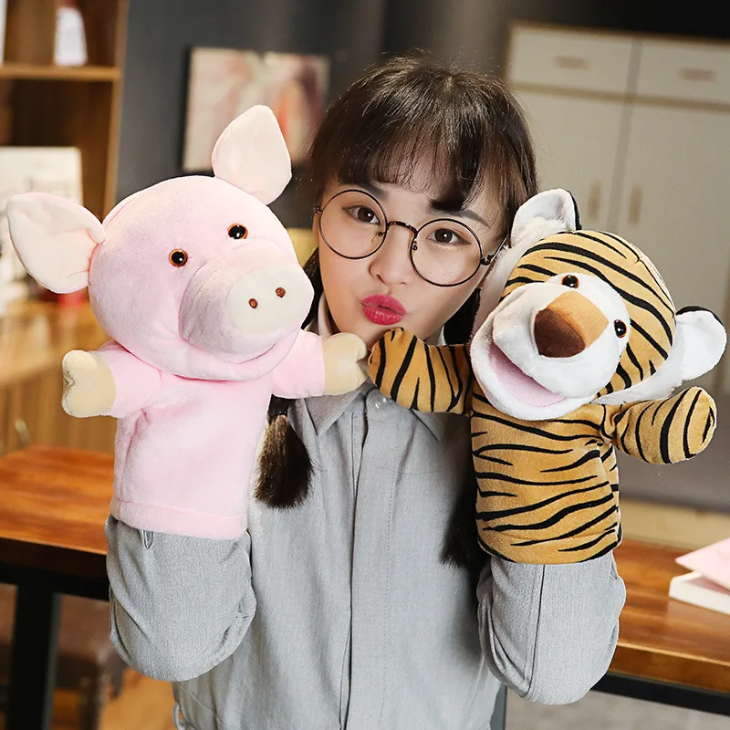 Soothing Belly Puppet Animal Toy Children Gift