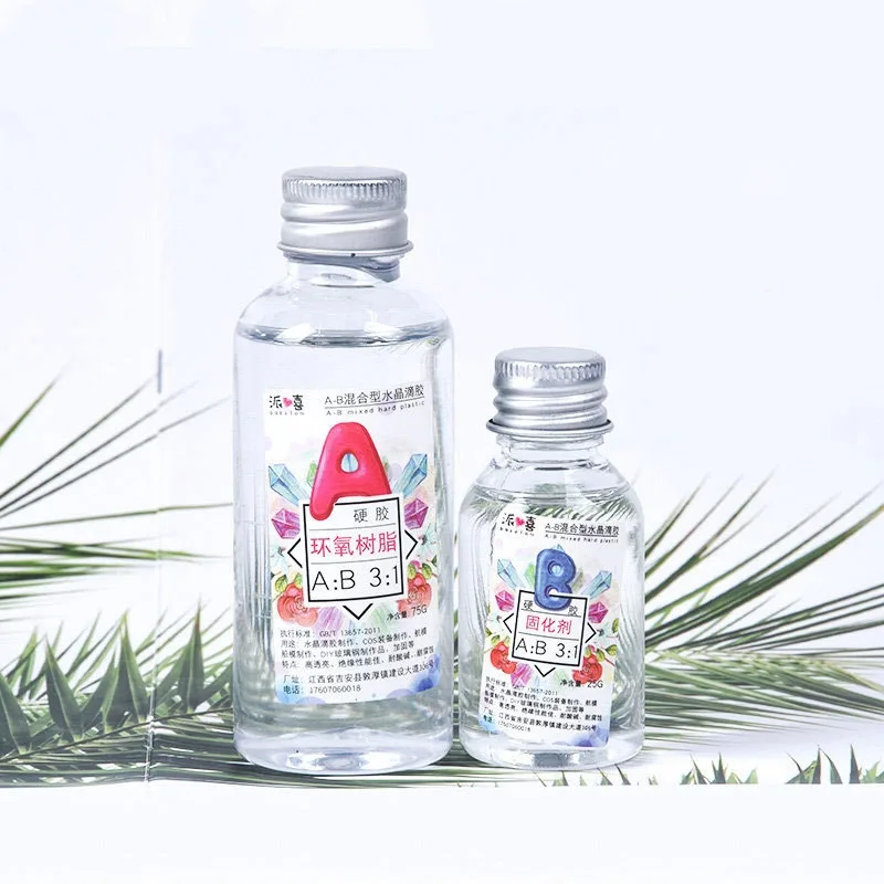 High transparent crystal epoxy resin