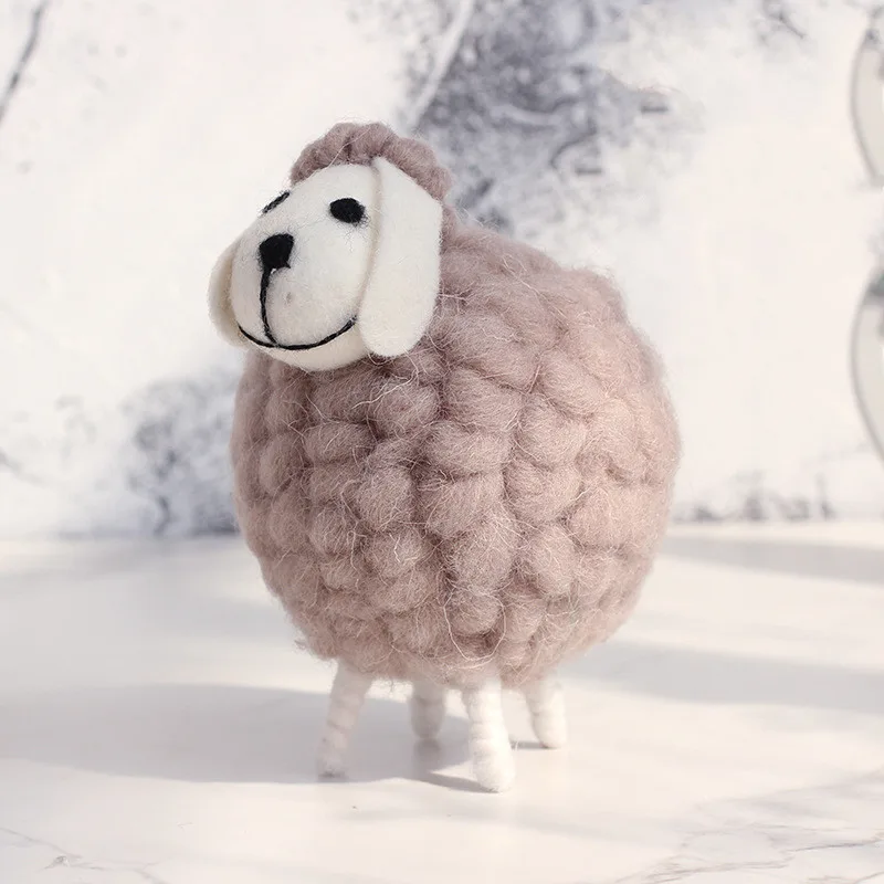 Creative Small Wool Felt Decoration Bedroom New House Decoration