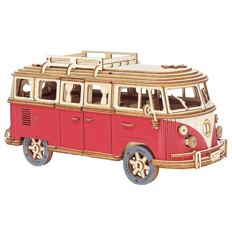Famous Handmade DIY Wooden Three-dimensional Puzzle