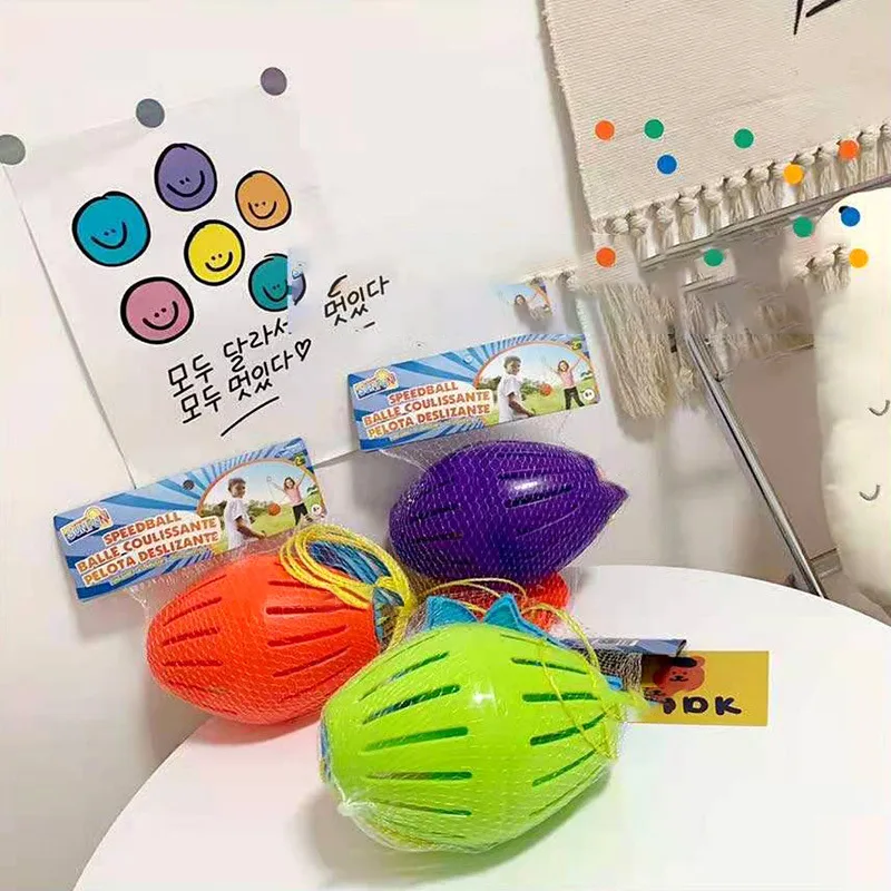 Children's Double Pull Ball Sports Toy La La Ball