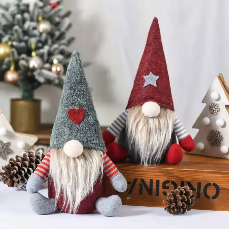 Christmas Faceless Old Man Elf Decorative Creative Ornaments