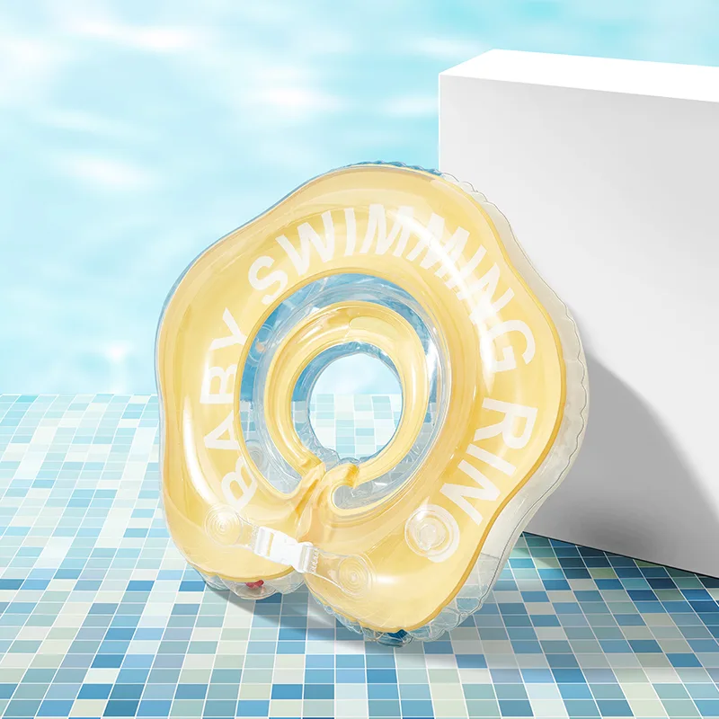Baby Swim Ring Neck Ring Newborn Toddler Neck Ring Baby Swim Ring 0-12 Months Anti-choke Collar Child