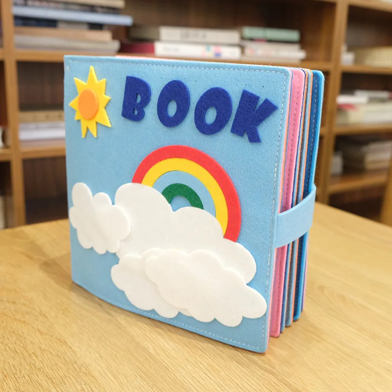 Children's Felt Puzzle Learning Book