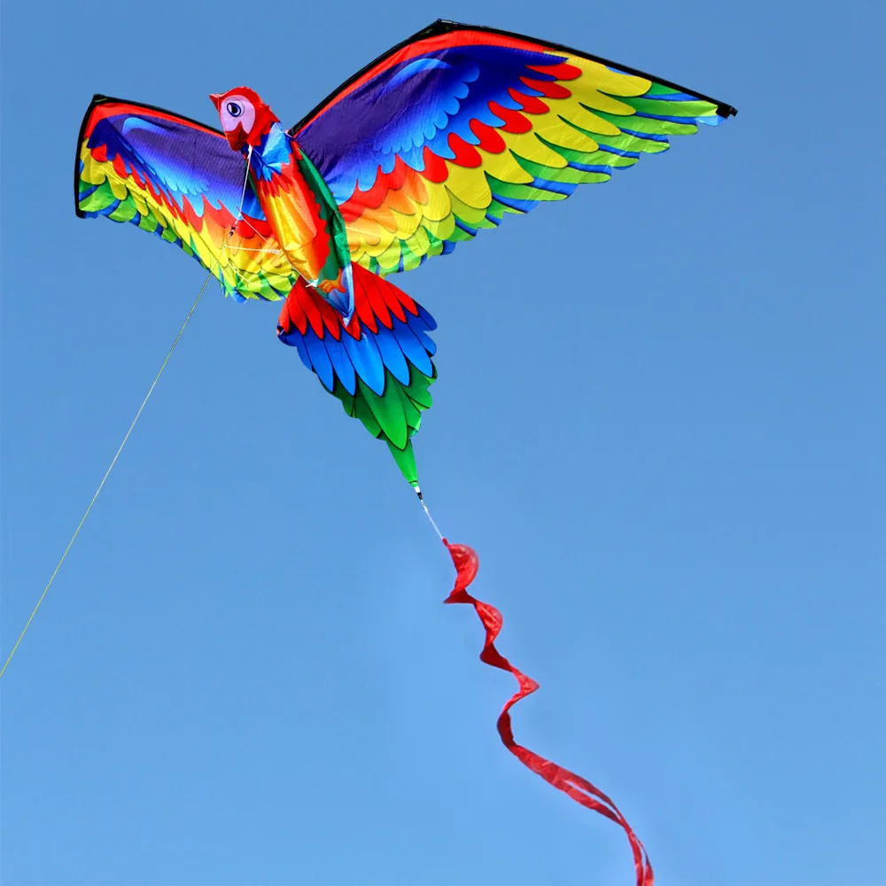 Kite Animal Kite Large Size 3D Parrot Kite 3D Parrot Kite New