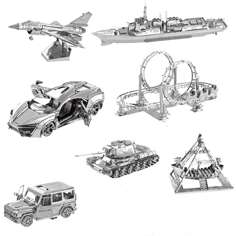 3D Metal Assembly Model DIY Puzzle Puzzle
