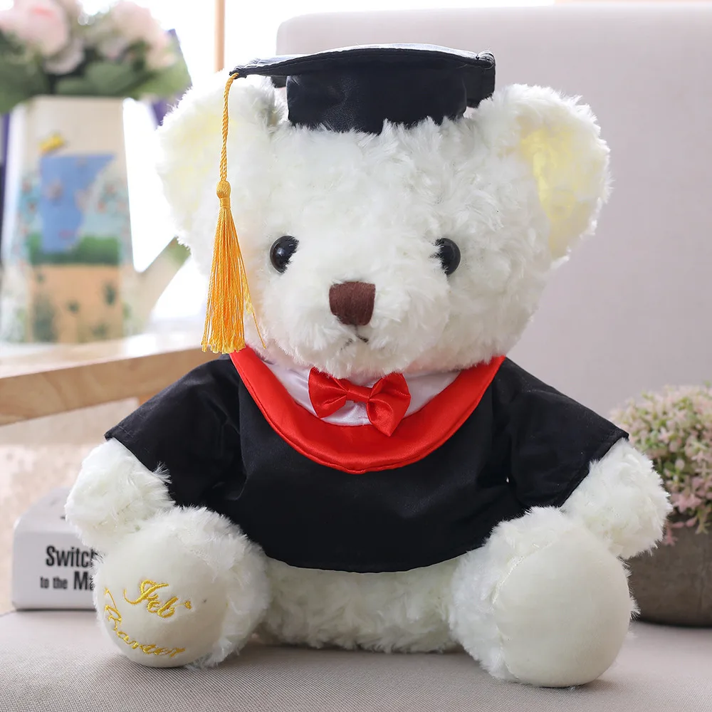 Cute Doctor Hooded Teddy Plush Doll
