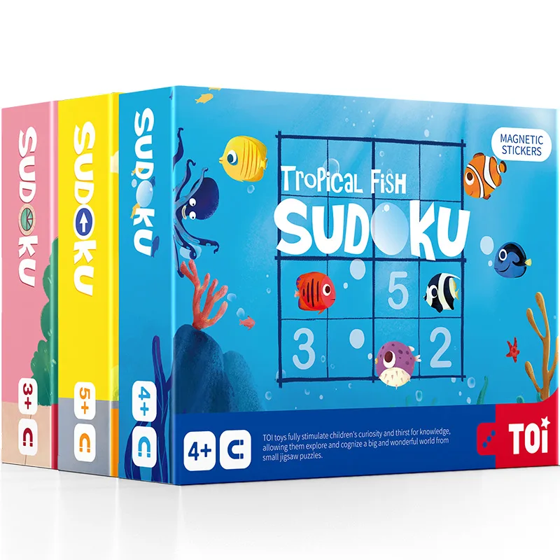 Children's Sudoku Starter Toy Magnetic Board Game