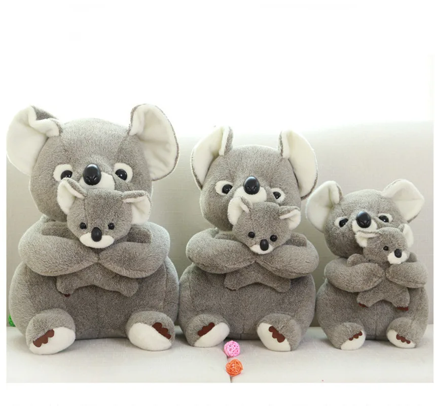 Mother And Child Koala Plush Toy Doll