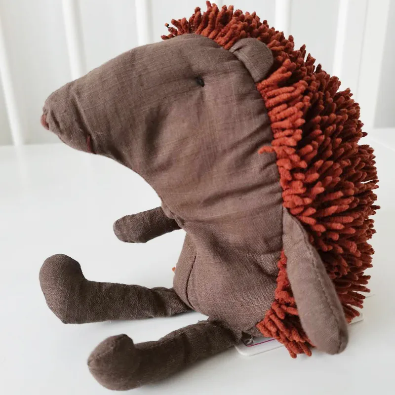 Ins Nordic Cute Hedgehog Doll Creative Plush Cartoon Hedgehog Doll Ugly Doll Baby Toy